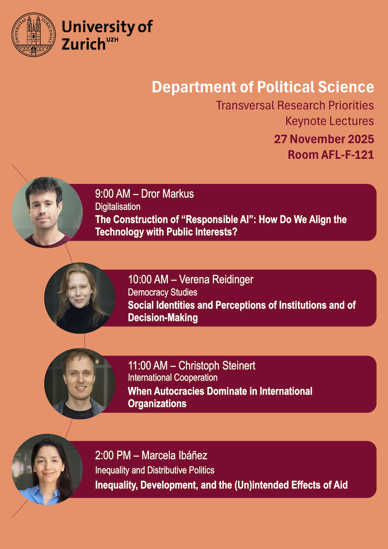 Keynotes Lectures - Transversal Research Priority Areas 2025